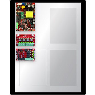 Lifesafety Power Power supply board 75W, 6A/12Vor 3A/24V;